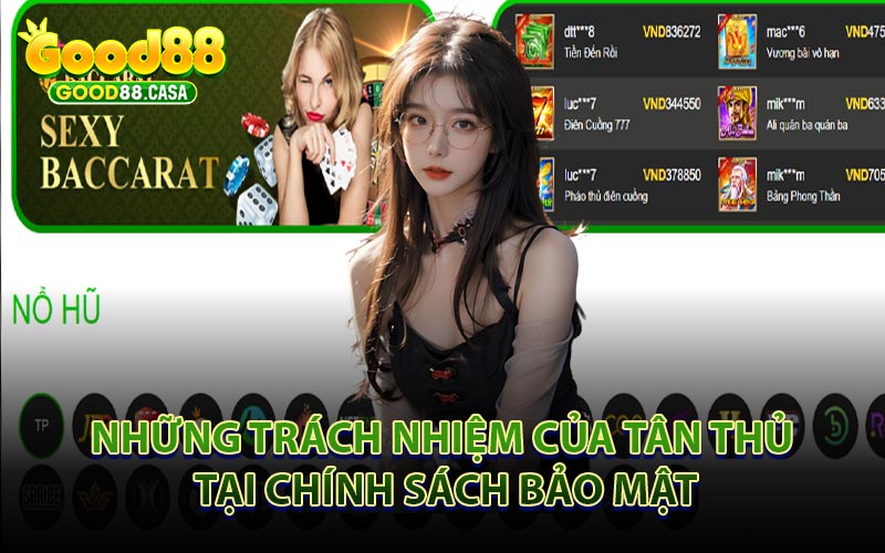 Những Trách Nhiệm Của Tân Thủ Tại Chính Sách Bảo Mật